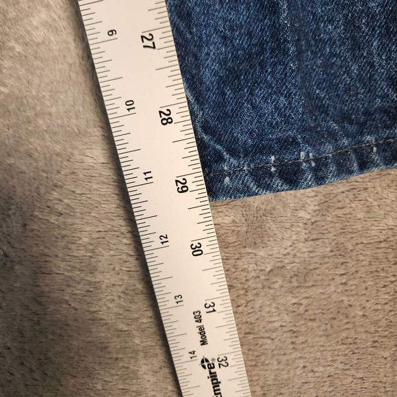 Carhartt Jeans Men's 33x29 Blue Denim Pants Relaxed‎ Fit - Picture 4 of 13